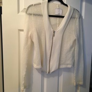 J Apostrophe cardigan full zip sweater perfect